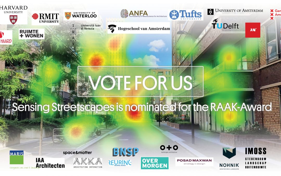 Sensing Streetscapes genomineerd voor RAAK-Award 2021